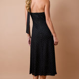 The Midnight Muse Midi Dress