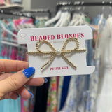 Gold Bow Bracelet