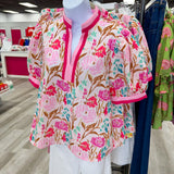 Color Me Cute Floral Top