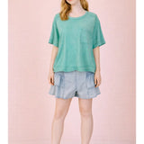 Seafoam Daze Pocket Tee