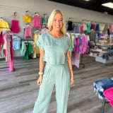 Easy Living Linen Teal Set