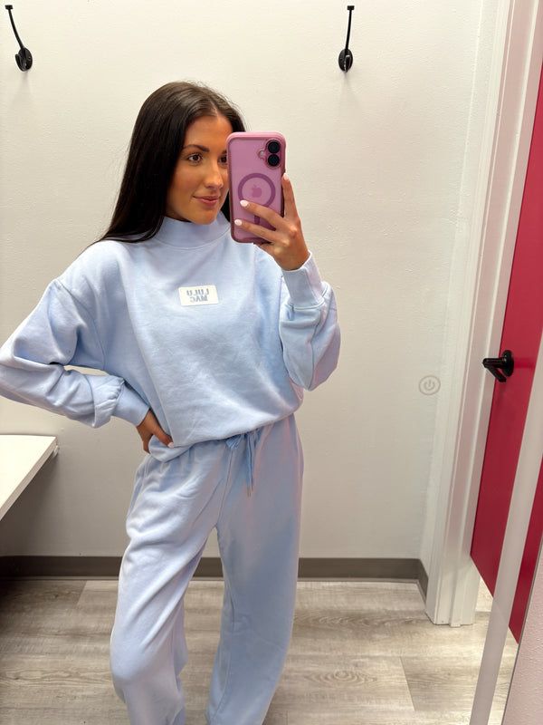 Terry Cloth Mock Neck Top | LULU MAC