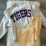 LOUISIANA & TIGERS Reversible Sweatshirt