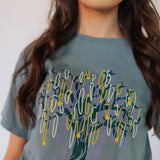 Mardi Gras Bead Tree Graphic