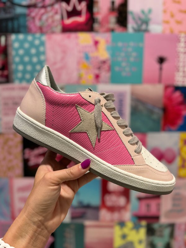 The Paz Sneaker Pink | SHU SHOP