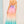 Rainbow Ombre Tie Smocked Maxi Dress