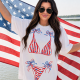 4th of July Bikini Tee