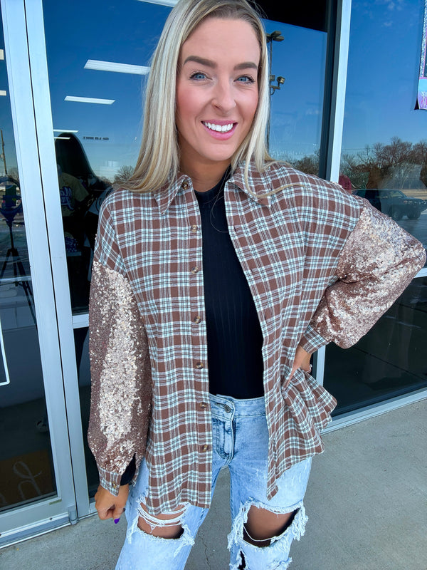 No Plaid Feelings in Rose Gold