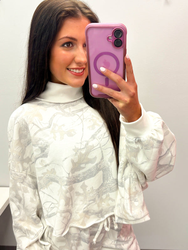 Come Find Me White Camo Joggers