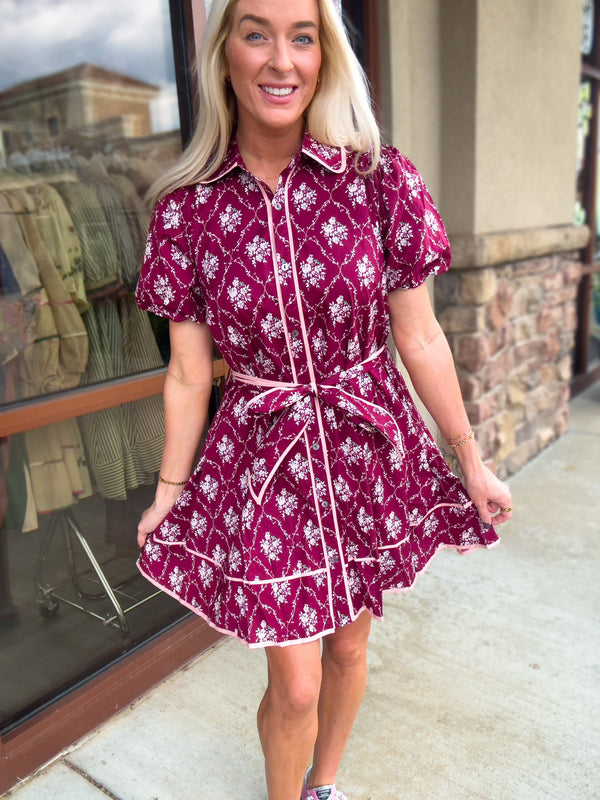 The One For You Dress | Burgundy