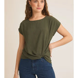 The Hadley Twist Front Top