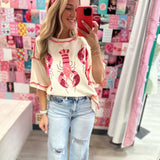 Ready to Boil Crawfish Sequin Top