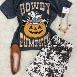 Howdy Pumpkin Halloween Tee