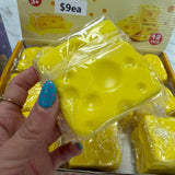 Cheese Cube Squish Toy