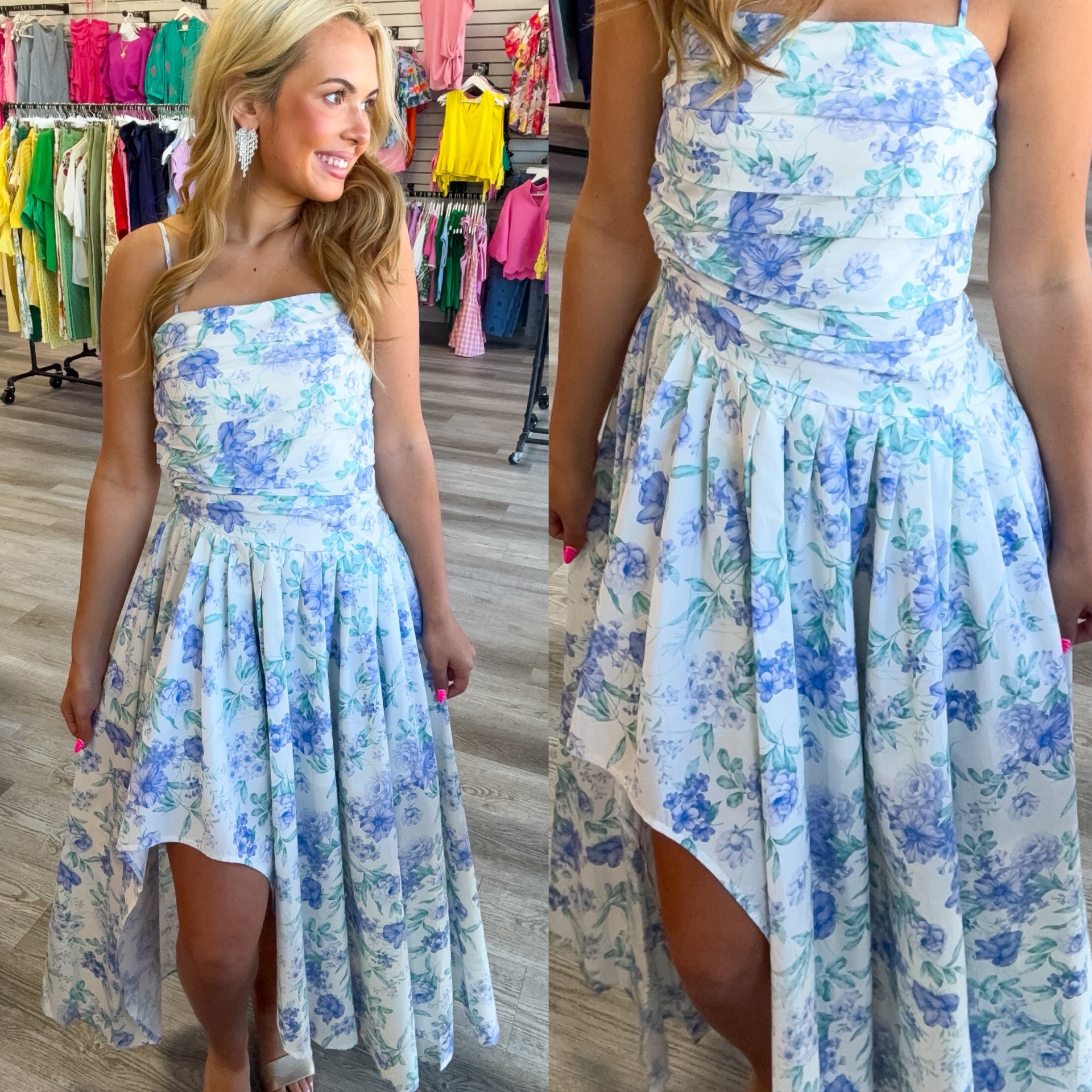 Whispering Petals Dress