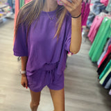 My Way Ribbed Round Neck Set