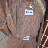 Delta Tiger Mockneck and Pant Set