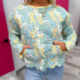 Blue Skies & Buttercups Pullover