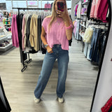 The Allie Denim - High Rise Wide Leg