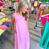 Timeless Charm Midi Pink