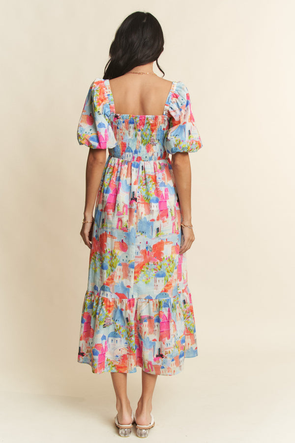 Sights to See Midi Dress