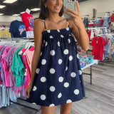 Boardwalk Beauty Polka Dot Dress