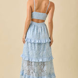 In A Dream Lace Maxi Dress