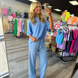 On The Horizon Stripe Lounge Pants
