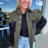 Just a Sparkling - Olive Shacket