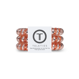 Millennial Pink - Large Spiral Hair Coils, Hair Ties, 3-pack