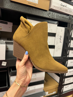 The Perfect Day Booties - Coffee