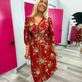 Meet Me There Floral Midi