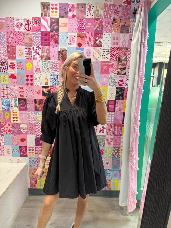 Easy Love Dress Black