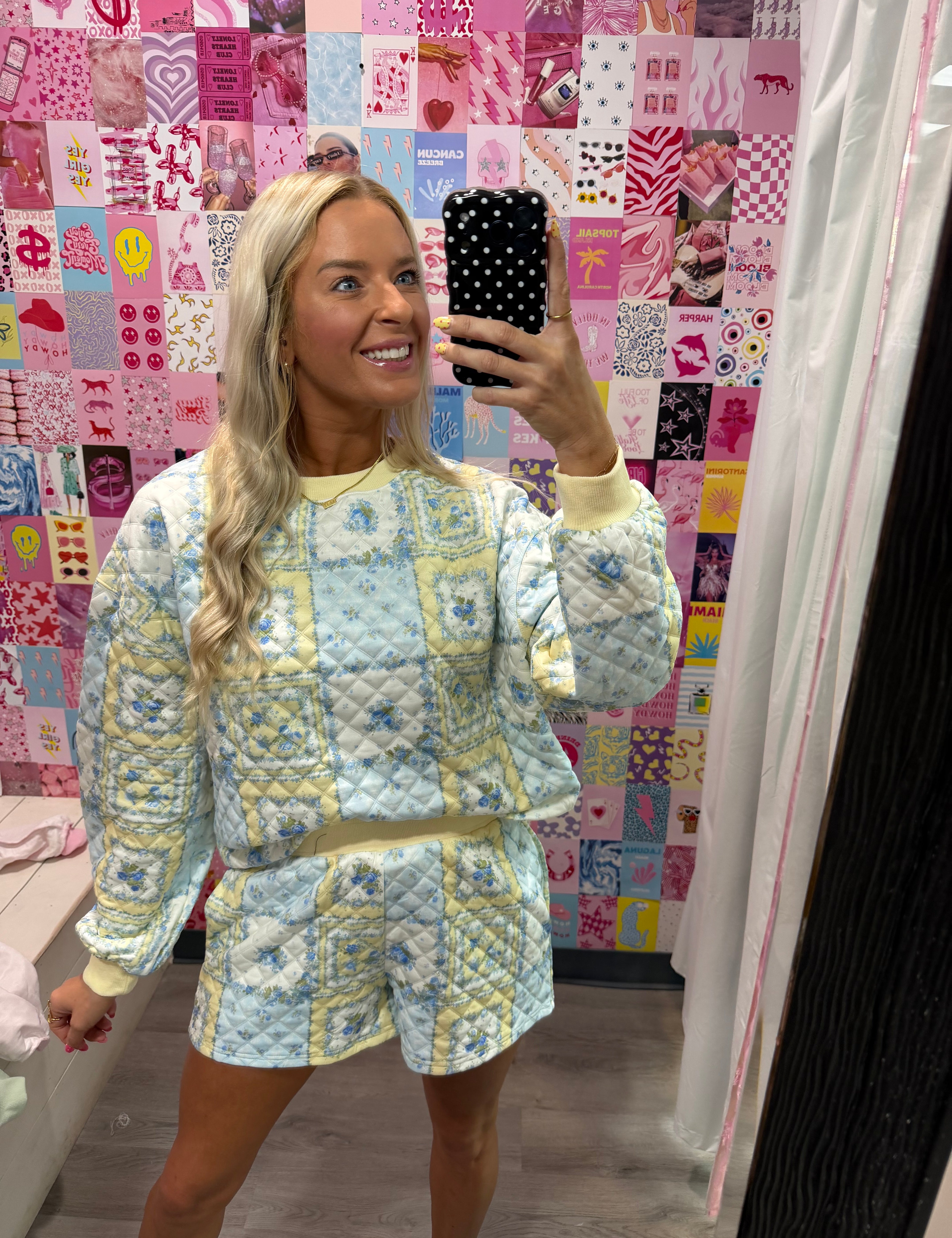 Patchwork Petals Lounge Set