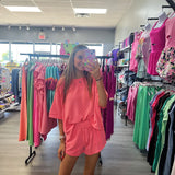 My Way Ribbed Round Neck Set