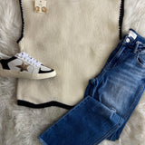 In The Contrast Sweater