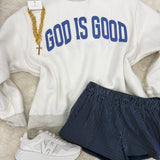 God is Good Reversible Mock Neck