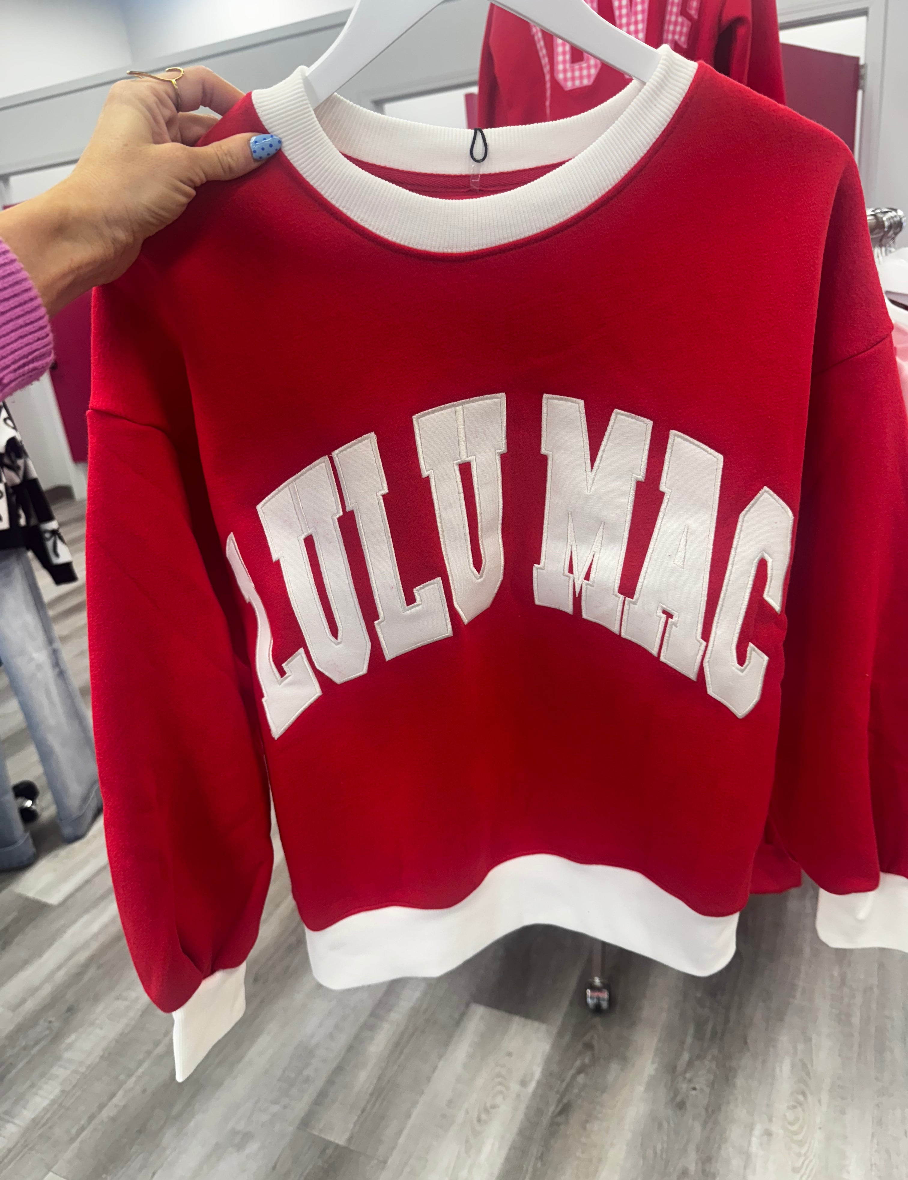 MULTIPLE COLORS: Color Block Sweatshirt | LULU MAC