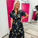 Hidden Garden Midi Dress
