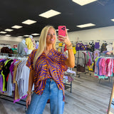 Tiger Town Satin Top