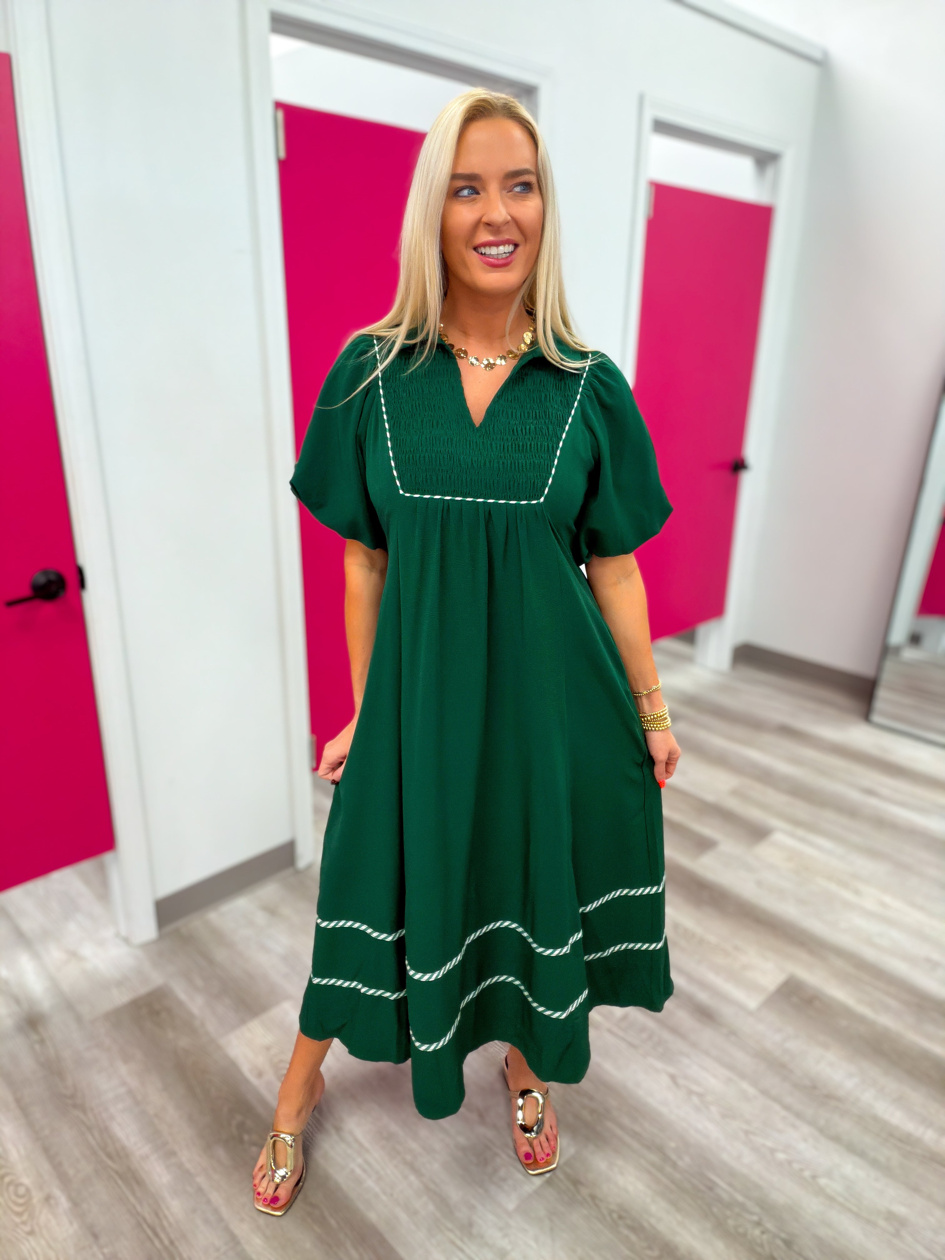 The Autumn Lane Midi Dress
