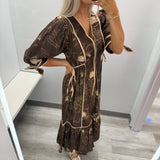 Anywhere with You Dress | Brown