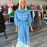 Forget-Me-Not Floral Dress