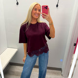 The Poet's Lace Top