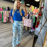 Being Bold Top - Blue