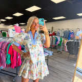 Blooming Grace Babydoll Dress
