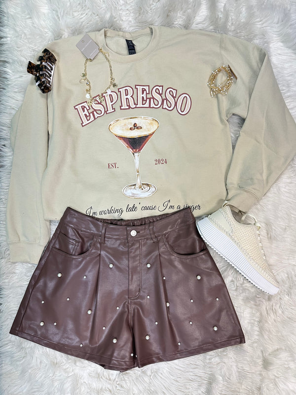 Espresso Pullover