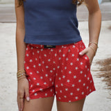 Red Star Boxer Short || Lulu Mac