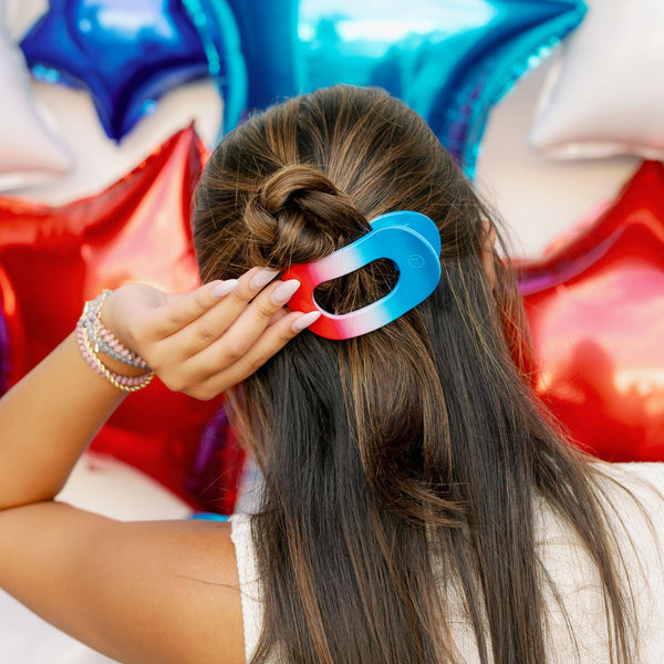 Flat Round Hair Clip | Medium | Miss. Americana