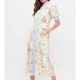 Cream Blossom Dress